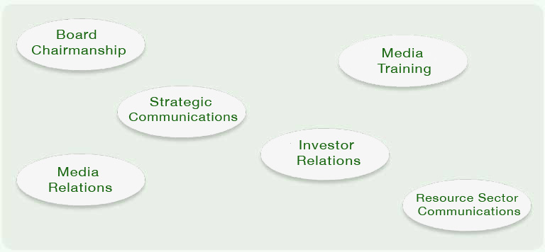 Strategizing, gathering, developing, advising, communicating, delivering